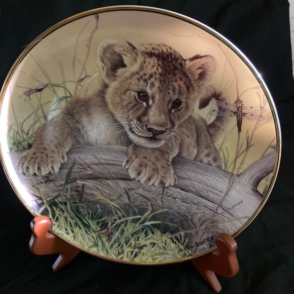 Franklin Mint Other - Baby Big-Cat Decorative Plate